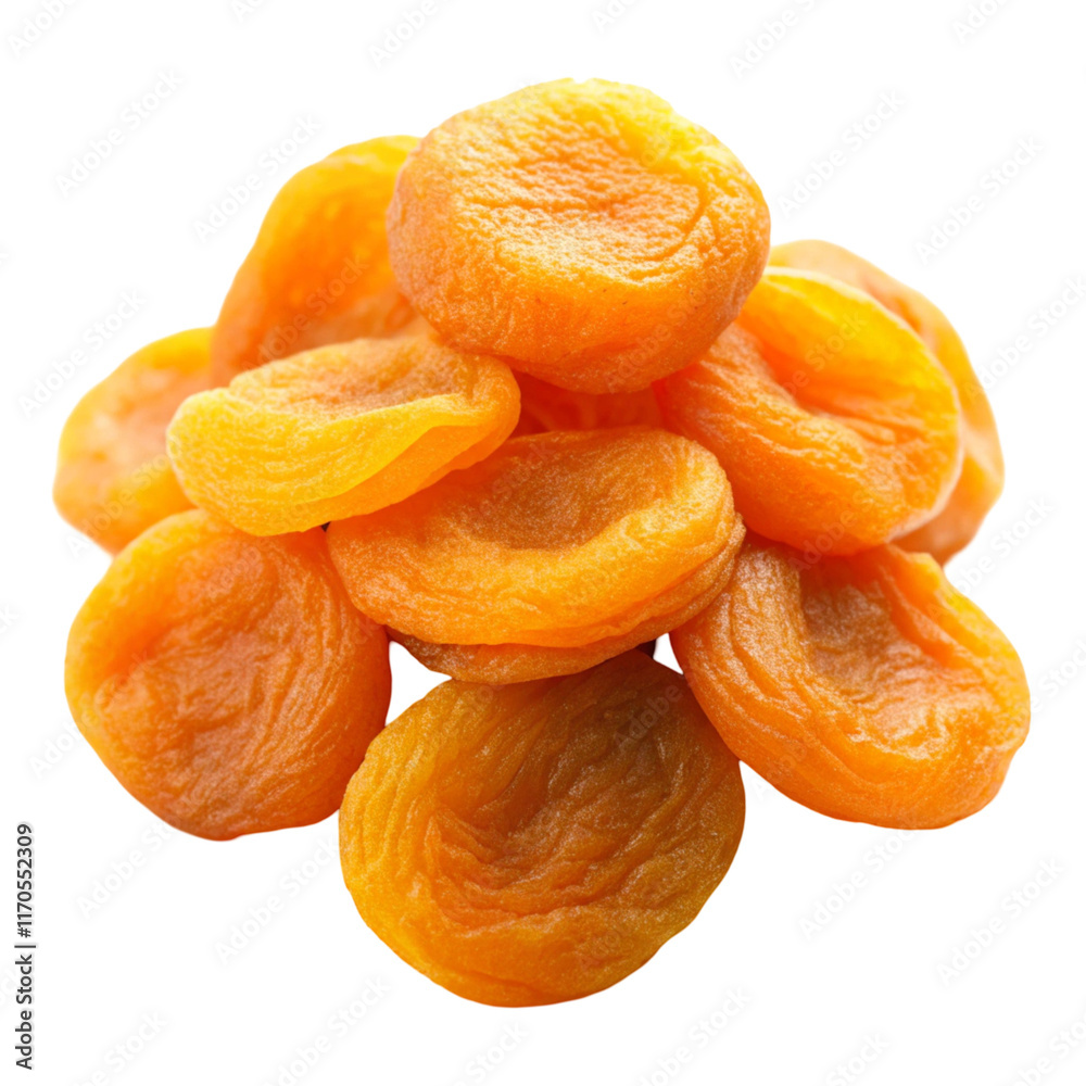 dried apricots isolated on white background dried apricots isolated on white background