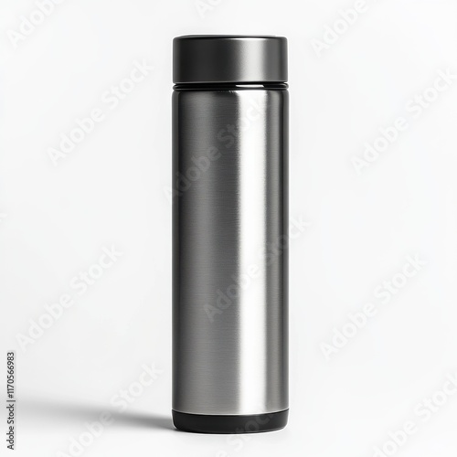 Sleek stainless steel travel flask ideal for outdoor adventures and daily hydration photo