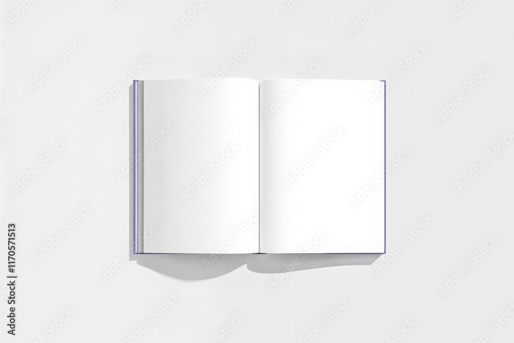 Elegant White Paper Mockup with a Minimalist Aesthetic Elegant White Paper Mockup with a Minimalist Aesthetic