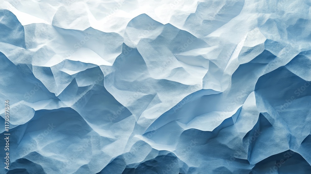 Obraz premium White Glacier Wall with cold blue lighting, showcasing intricate ice textures, soft natural light highlighting the frozen beauty, perfect for winter or nature-themed designs.