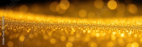 Golden Bokeh Lights, Adding a Touch of Magic and Wonder Wallpaper Banner Background photo