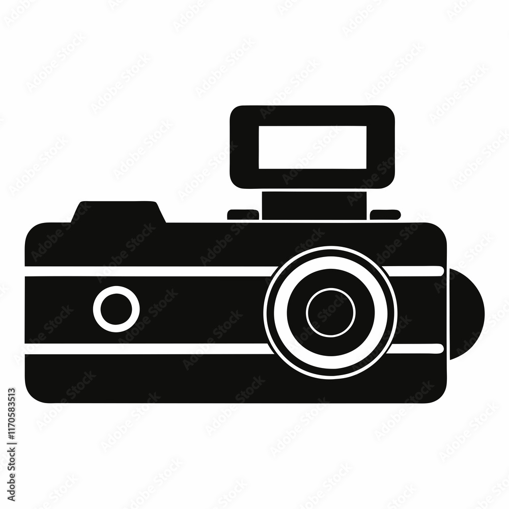 Dashcam Silhouette Vector Design Dashcam Silhouette Vector Design