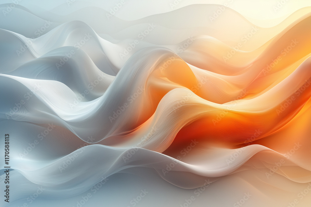 Obraz premium Abstract background with waves
