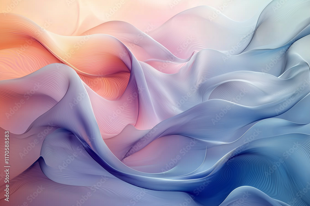 Obraz premium Abstract background with waves