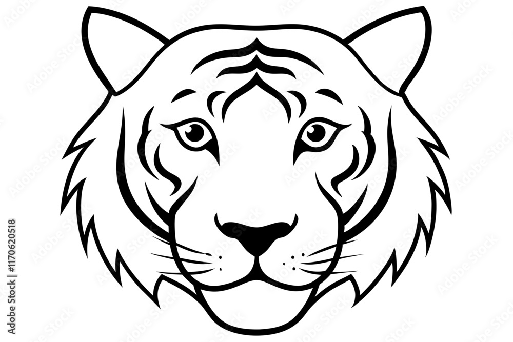 Obraz premium head of wolf