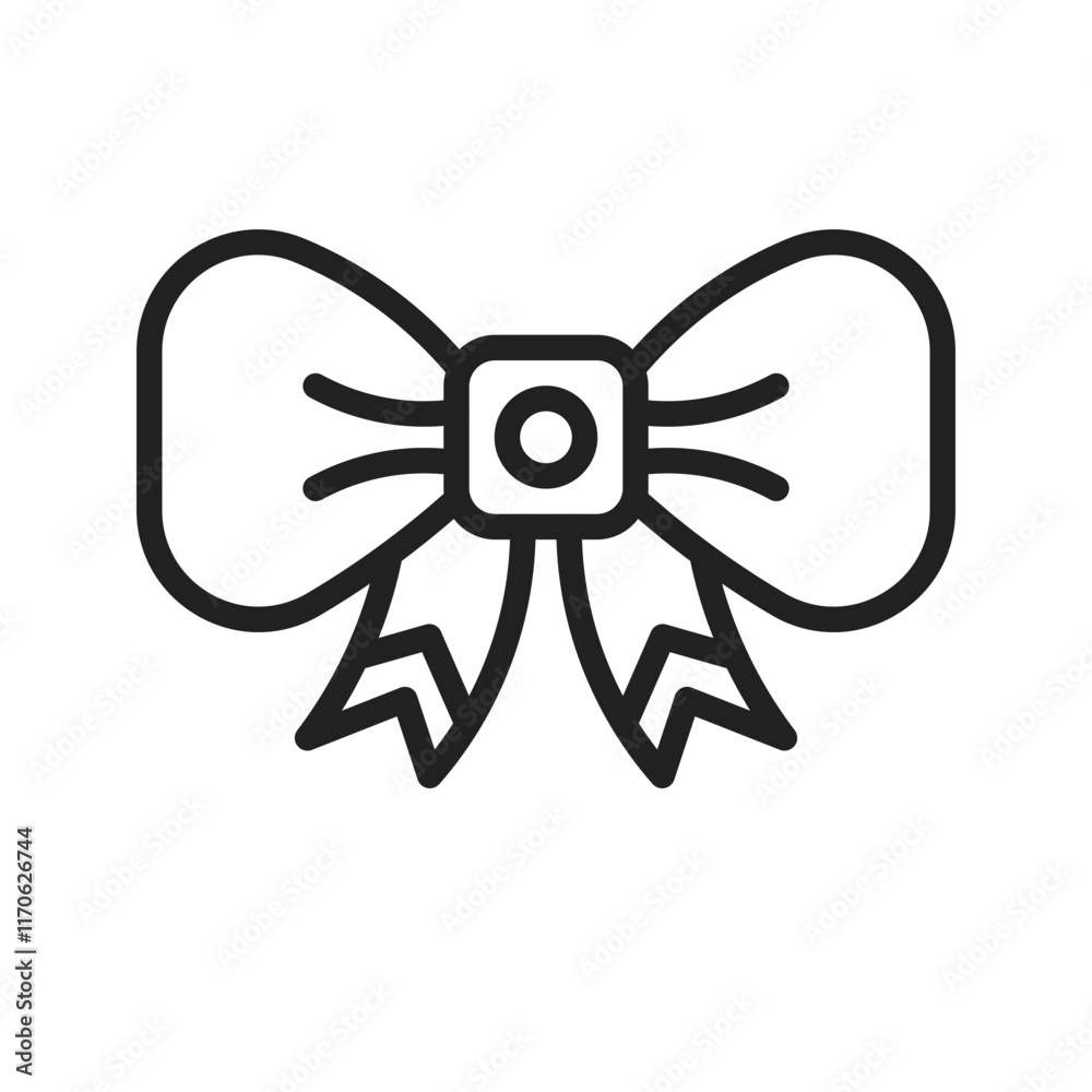 Bow Tie icon vector image. Suitable for mobile apps, web apps and print media. Bow Tie icon vector image. Suitable for mobile apps, web apps and print media.