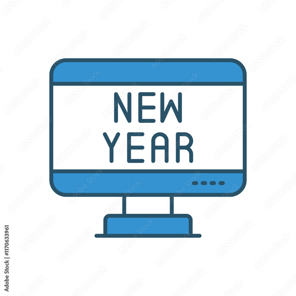 Tv Program vector icon stock illustration Tv Program vector icon stock illustration