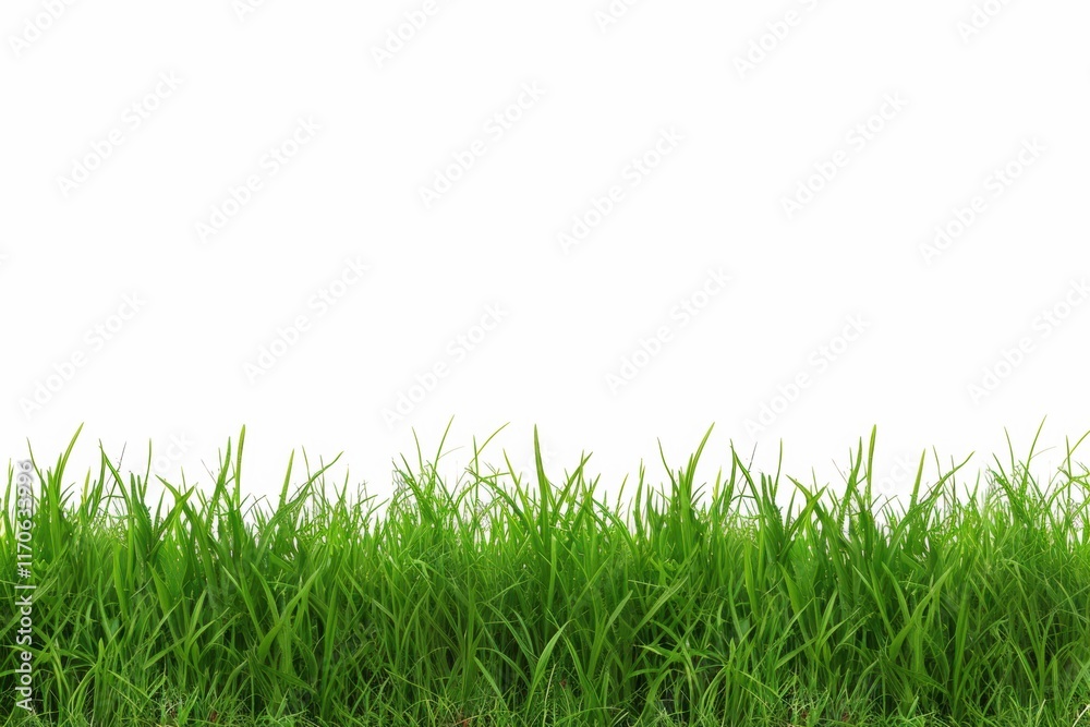 Vibrant Green Grass in the Freshness of Spring Vibrant Green Grass in the Freshness of Spring