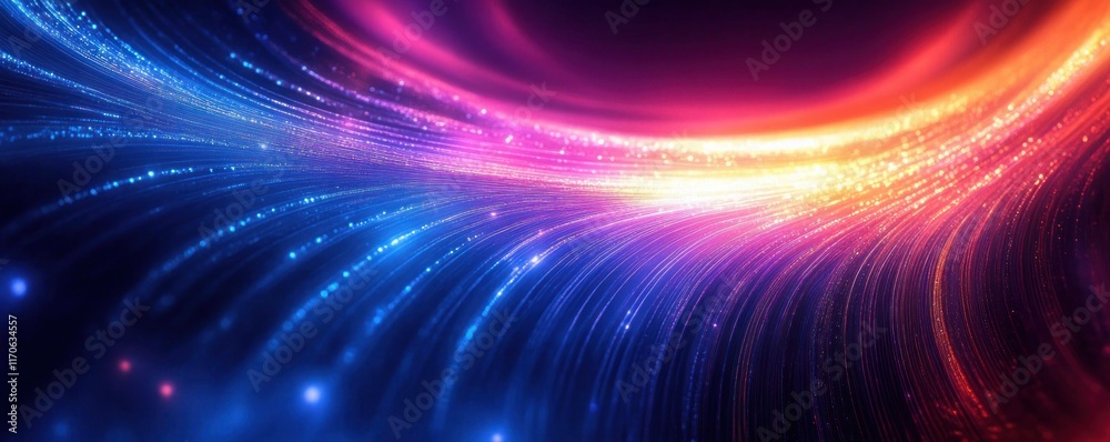 Futuristic Abstract Digital Background with Swirling Glowing Lines in Blue and Purple for Technology and AI Futuristic Abstract Digital Background with Swirling Glowing Lines in Blue and Purple for Technology and AI