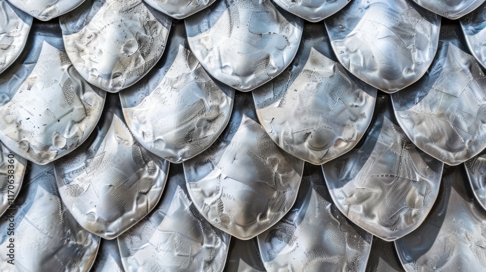 Design of Background with Silver Metal Texture Design of Background with Silver Metal Texture