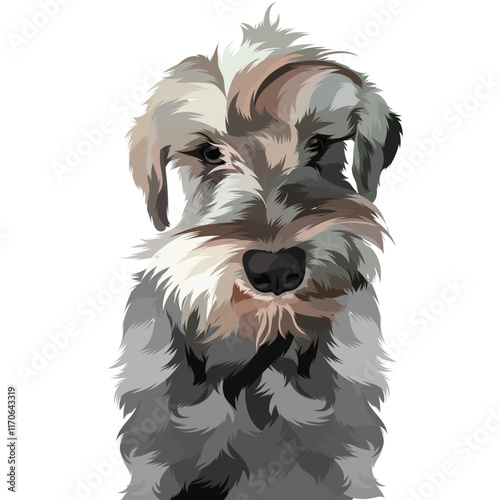 white schnauzer puppy