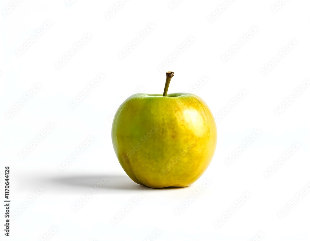 stock apple photo features a shiny green apple placed on the left side, with a smooth white background that emphasizes its vibrant color and form, yellow green apple with white background stock apple photo features a shiny green apple placed on the left side, with a smooth white background that emphasizes its vibrant color and form, yellow green apple with white background