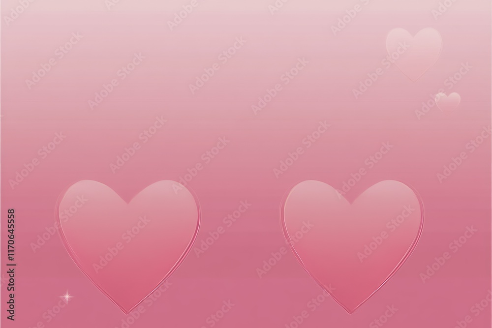 Soft pink hearts create a romantic backdrop for love-themed celebrations and heartfelt messages during special occasions Soft pink hearts create a romantic backdrop for love-themed celebrations and heartfelt messages during special occasions