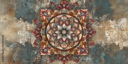 Satellite Above the Horizon Illuminated by Cosmic Aurora