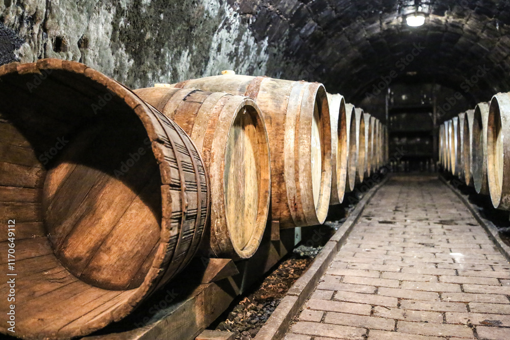 Old cellar in Tokaj