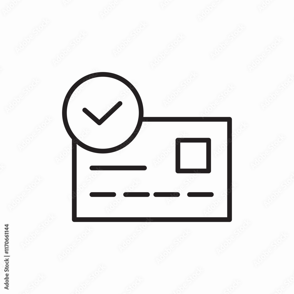 document approved payment approved icon vector sign document approved payment approved icon vector sign