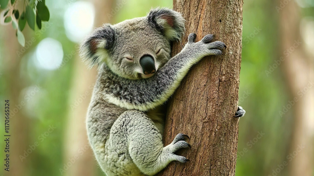 Fototapeta premium A cute koala.
