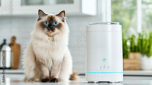 Advanced Cooling Feeder in Modern Kitchen Setting