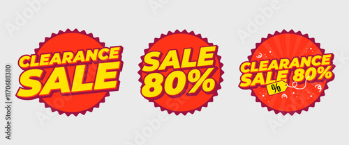 Collection Trendy Discount Clearance Sale Banner