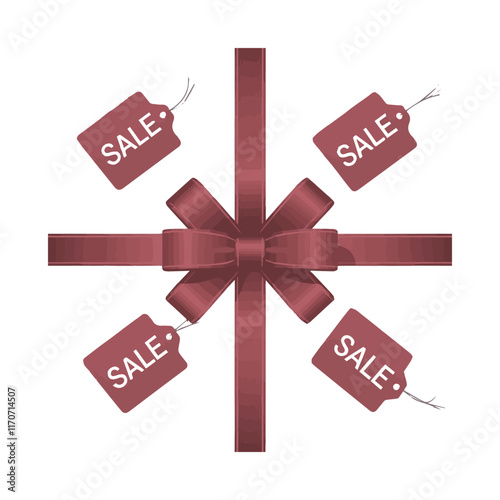 New Sale Tags Labels for Price: A Vector Graphic for Retail Promotions
