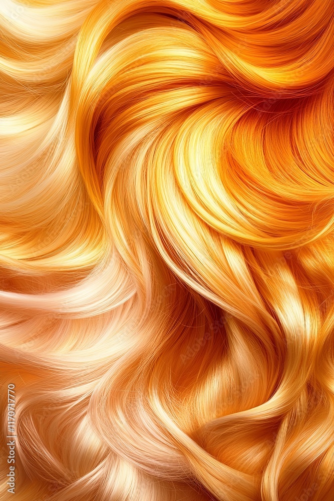 Shimmering Gold Hair with Rich Gradient Transitions Shimmering Gold Hair with Rich Gradient Transitions