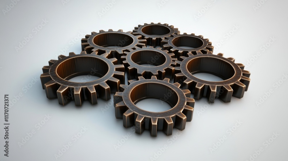 Interlocking Gears: Symphony of Industrial Precision Interlocking Gears: Symphony of Industrial Precision
