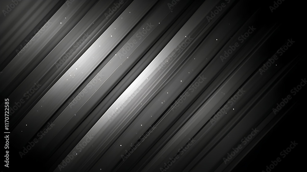 Obraz premium Abstract grayscale diagonal lines background. (1)