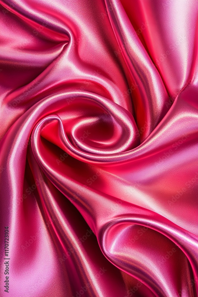 Obraz premium Deep Burgundy Satin Texture Background