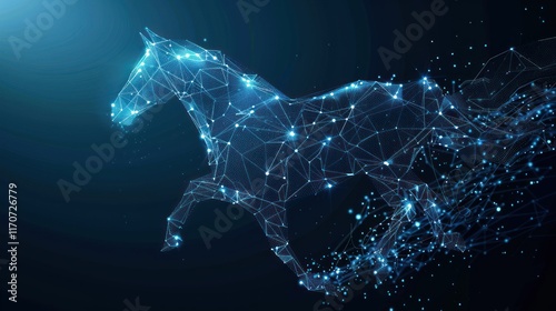 Abstract Horse