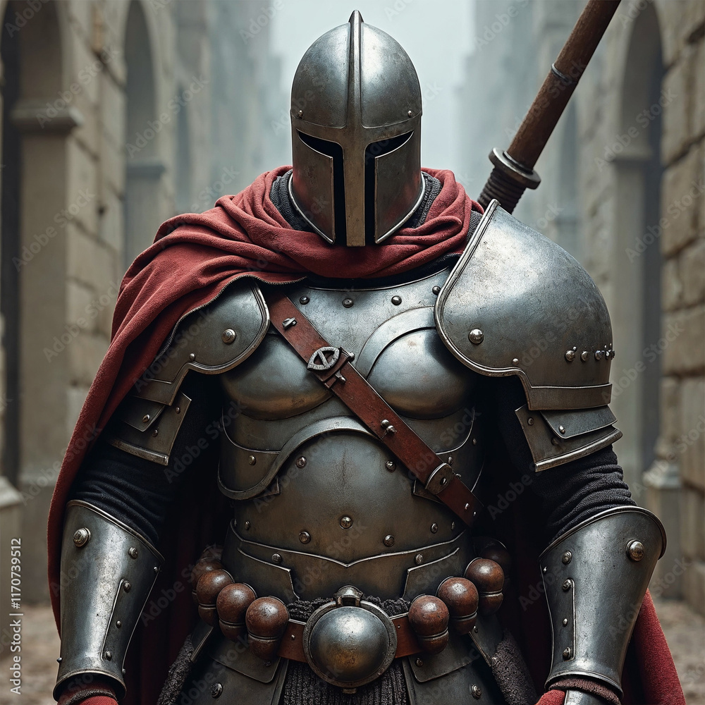 Fototapeta premium knight in armour