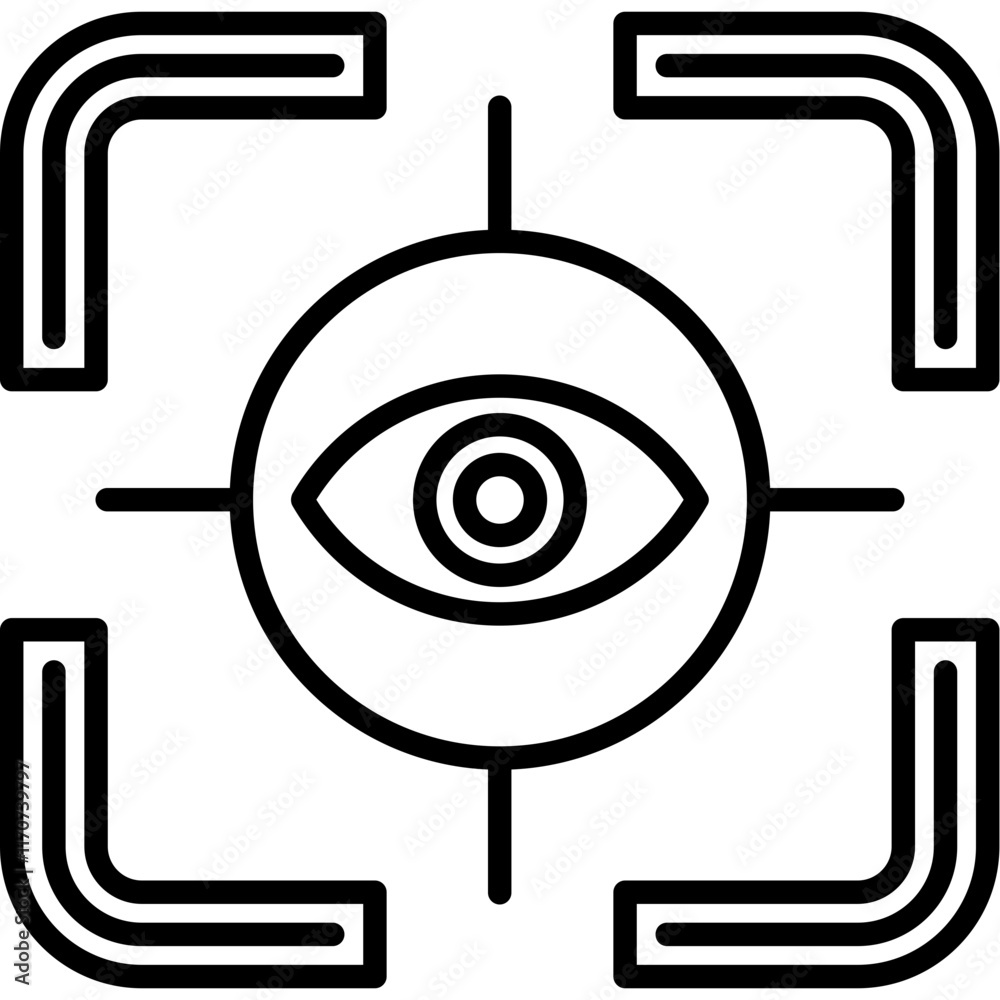 Visual Tracking Icon Visual Tracking Icon