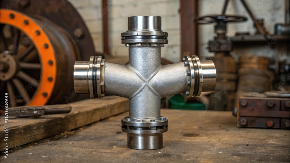 A detailed view of a Yshaped coupling showcasing its precision engineering. The image highlights the junction where multiple pipes meet capturing the complexity of fluid systems A detailed view of a Yshaped coupling showcasing its precision engineering. The image highlights the junction where multiple pipes meet capturing the complexity of fluid systems