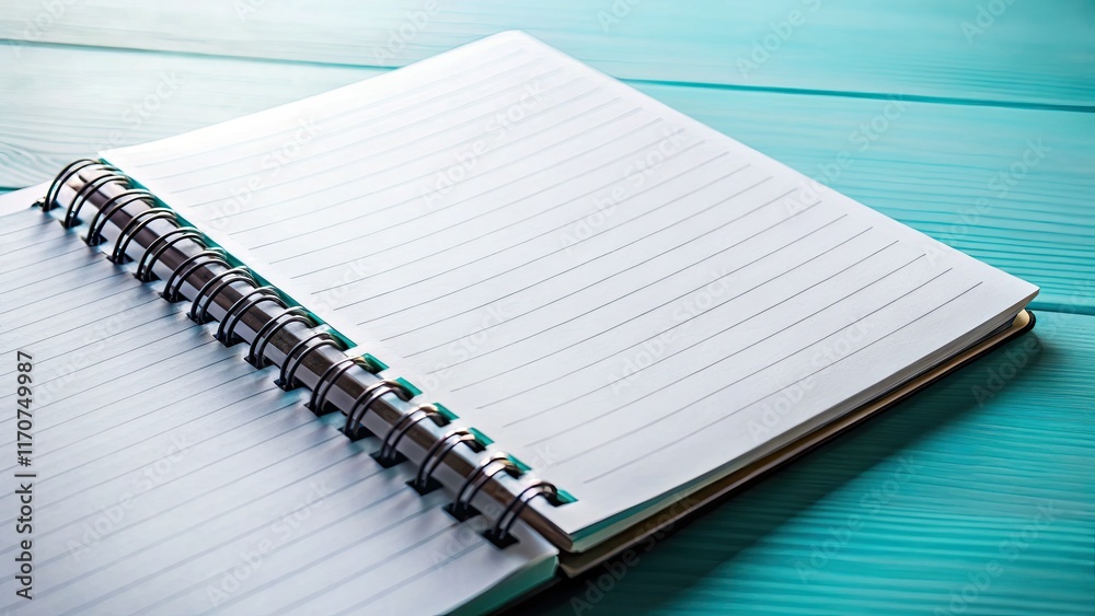 Crisp white stationery: blank notebook paper, perfect for journaling, note-taking, or document backgrounds. Crisp white stationery: blank notebook paper, perfect for journaling, note-taking, or document backgrounds.