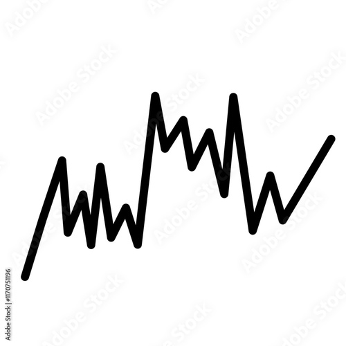 Candlestick patterns on charts depict technical analysis of the stock or currency market