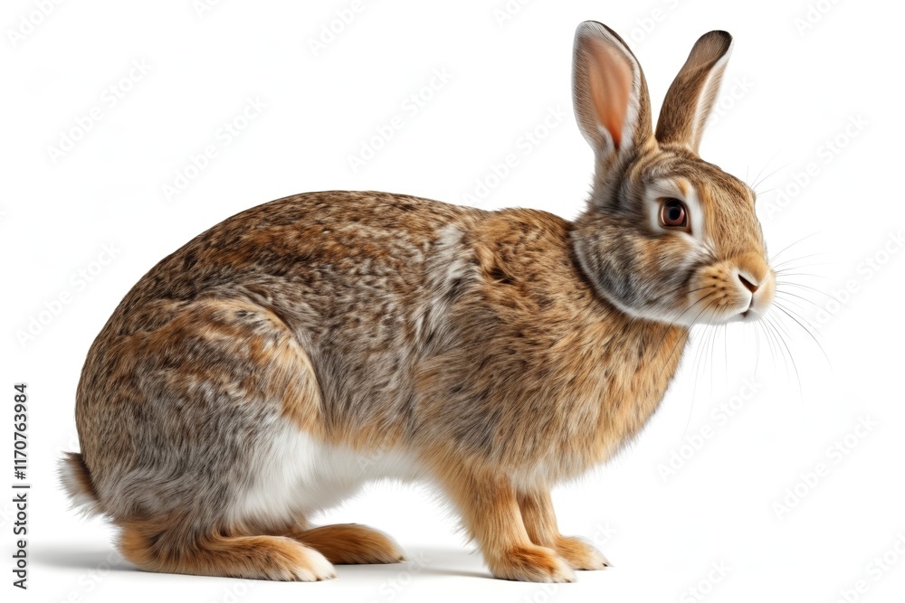 Fototapeta premium araffe standing on a white surface with a white background