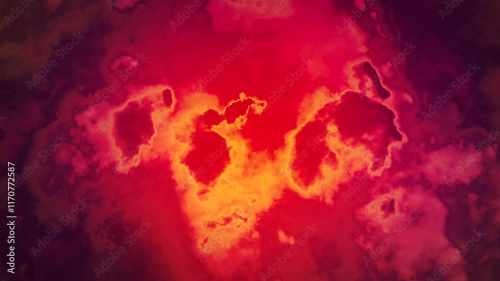 Abstract Fiery Patterns Featuring Vibrant Red and Yellow Hues That Capture Attention. Motion Abstract Fiery Patterns Featuring Vibrant Red and Yellow Hues That Capture Attention. Motion
