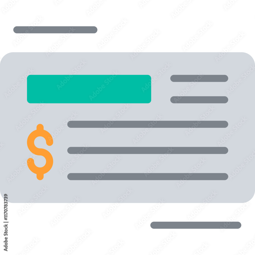 Cheque Icon Cheque Icon