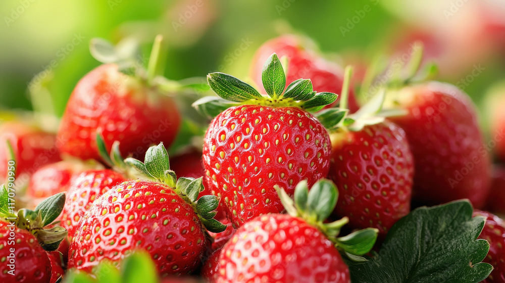 strawberry at agriculture field strawberry at agriculture field
