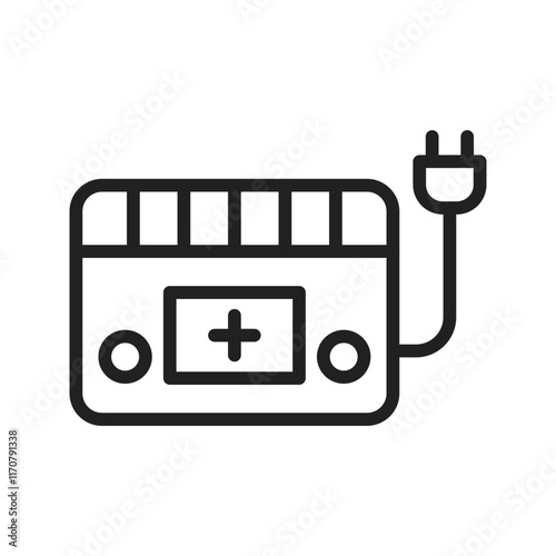 Convector icon vector image. Suitable for mobile apps, web apps and print media.