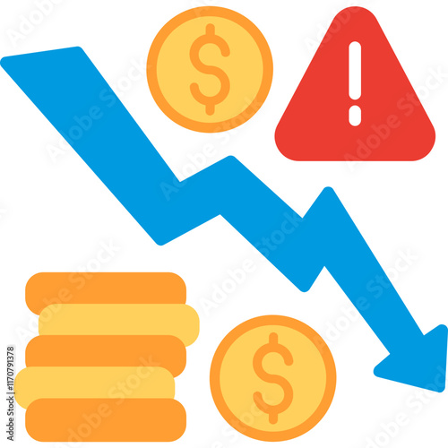 Financial Crisis Icon