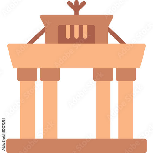 Brandenburg Gate Icon
