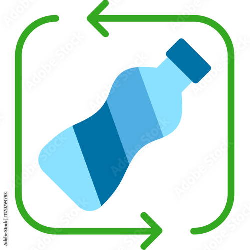 Recycle Plastic Bottle Icon
