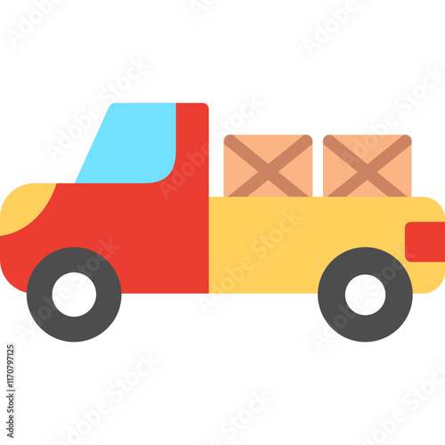 Pick Up Truck Icon