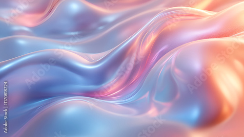 Wallpaper Mural Abstract background ,  Colorful wavy background  , Luxury elegant background abstraction fabric glass wave on colorful background  , beautiful abstract colorful background
 Torontodigital.ca
