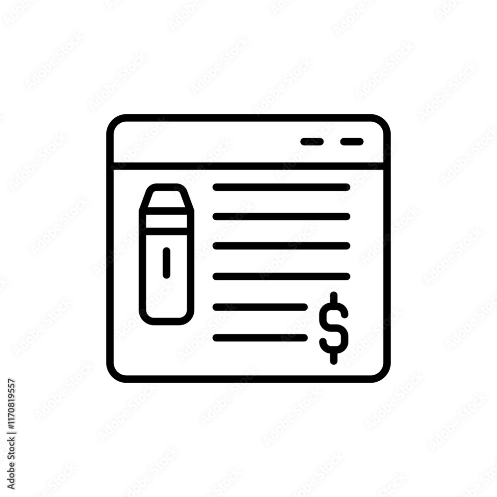 Vape liquid outline icons, minimalist vector illustration ,simple transparent graphic element .Isolated on white background Vape liquid outline icons, minimalist vector illustration ,simple transparent graphic element .Isolated on white background