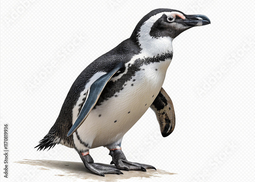 penguin on the beach