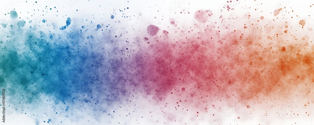 gradient halftones with grainy noise and watercolor dots gradient halftones with grainy noise and watercolor dots