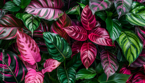 Vibrant Tropical Leaf Illustration