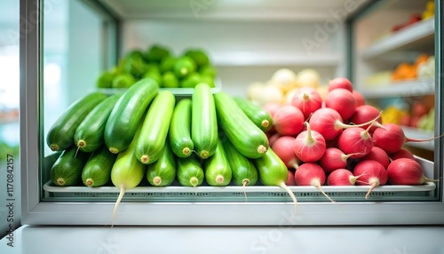 fruits and vegetables. supermarket selling fruit and vegetables