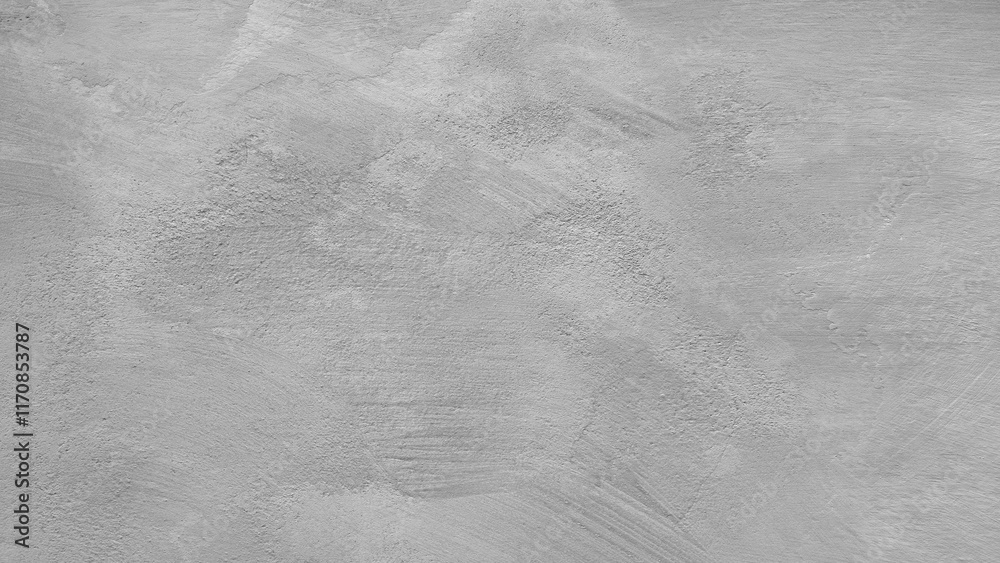 Naklejka premium Cement white gray plaster wall have rough surface concrete
